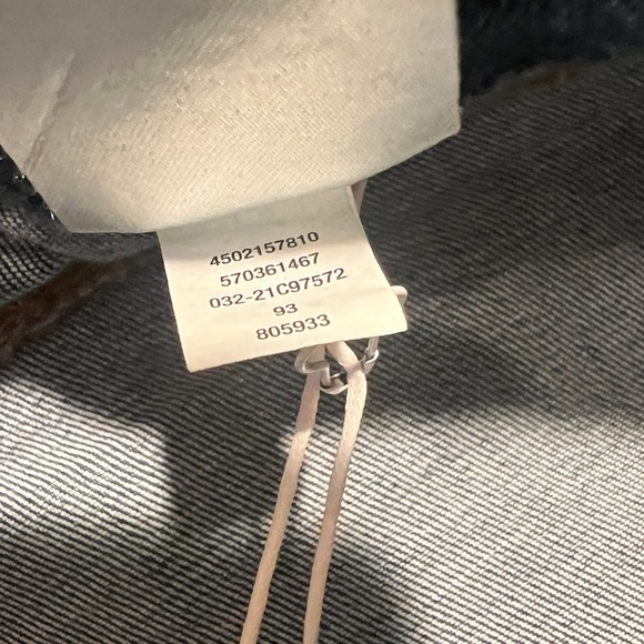 CHICO’S Women’s Medium Wash Raw Hem Pull On Jegging Ankle Jeans Plus Size 18 NEW - Picture 6 of 7